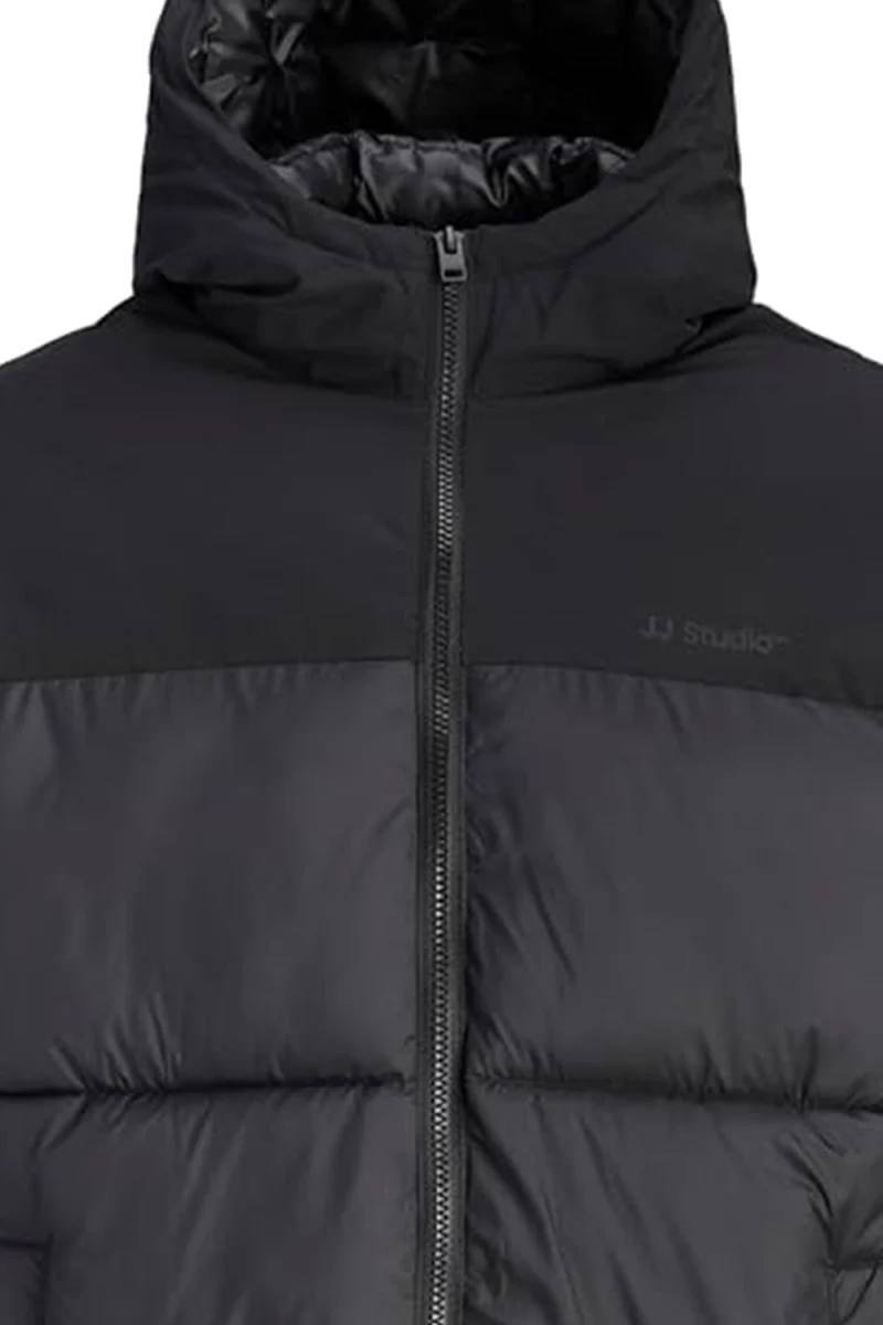 Яке Jjraze Puffer Hood 12299085 C-N10 black — снимка 2