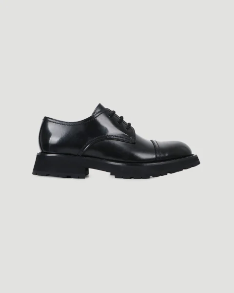 Derbi Shoes in Shiny Leather