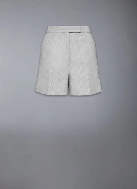 Къс панталон с фино райе Thom Browne — снимка 5