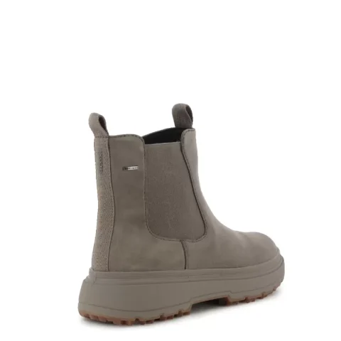 Дамски Равни Боти GEOX – D46XMD D LAMIDIE/GRIP TAUPE — снимка 2