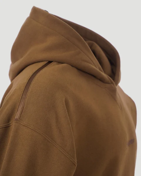 Cotton Hoodie in Macchiato — снимка 4