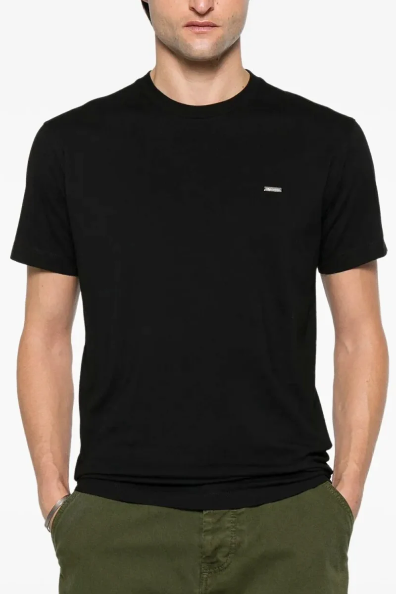 T-Shirt S74GD1253D20020 900 black — снимка 2