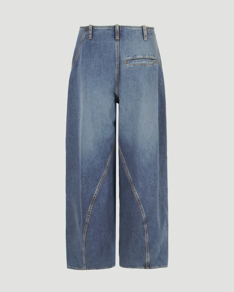 Denim Cargo Pants — снимка 2