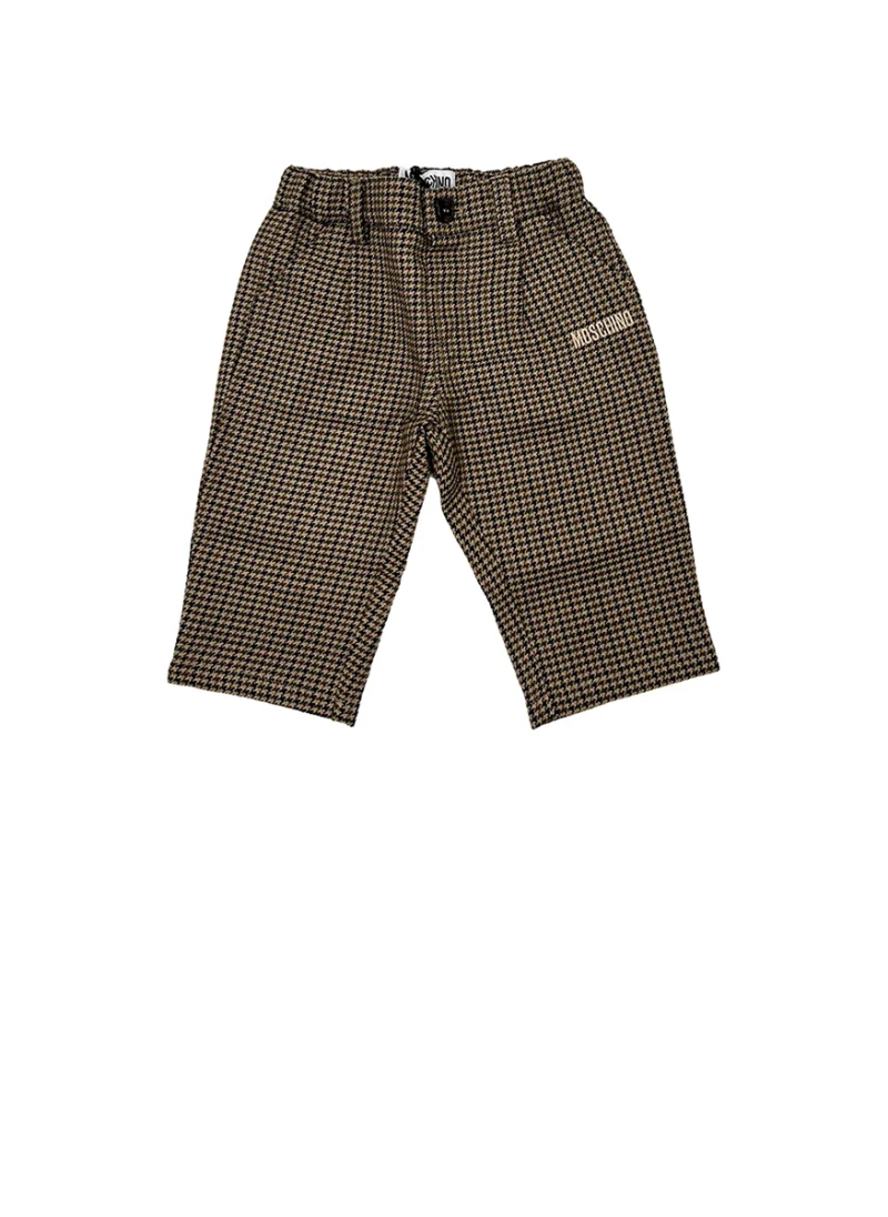 Панталон 'Chino' с принт Moschino Kids