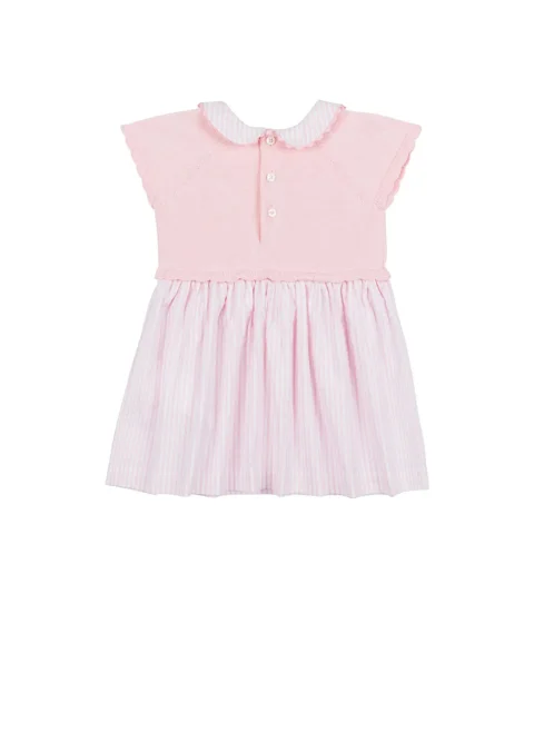 Рокля с бродерия Moschino Kids — снимка 2