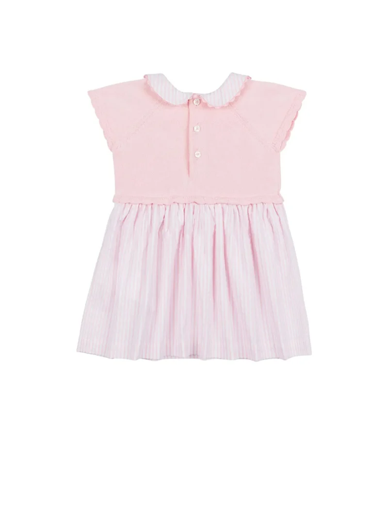 Рокля с бродерия Moschino Kids — снимка 2