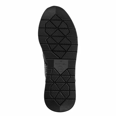 Дамски Сникърс TAMARIS – 1-23732-41-0A6 BLACK STRUCT. — снимка 6