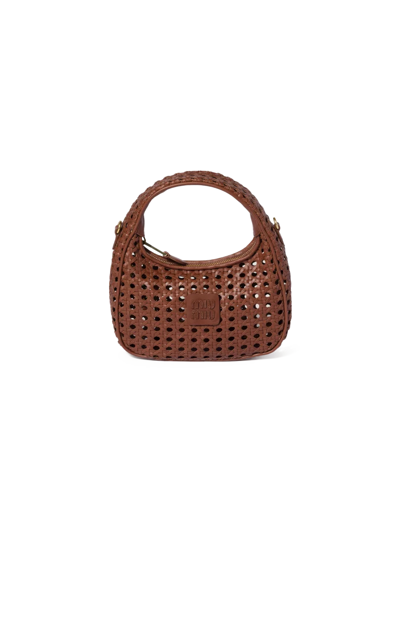 Wander Woven Leather Bag