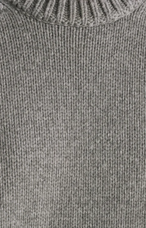 Ophelia Sweater in Grey Melange — снимка 3
