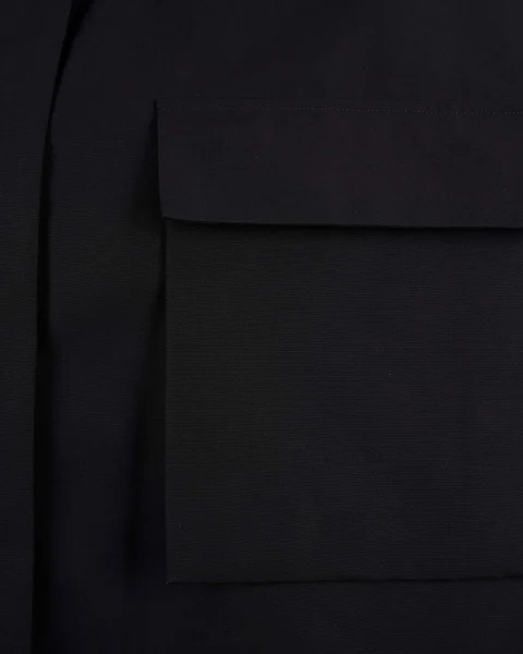 Cotton Shirt in Black — снимка 8