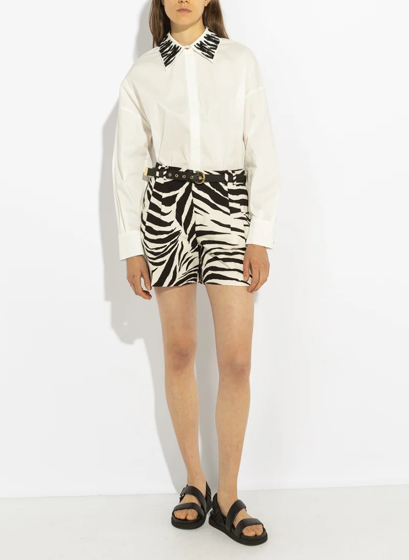 Риза с мъниста 'Oversized fit'' Max Mara Studio Mstgene