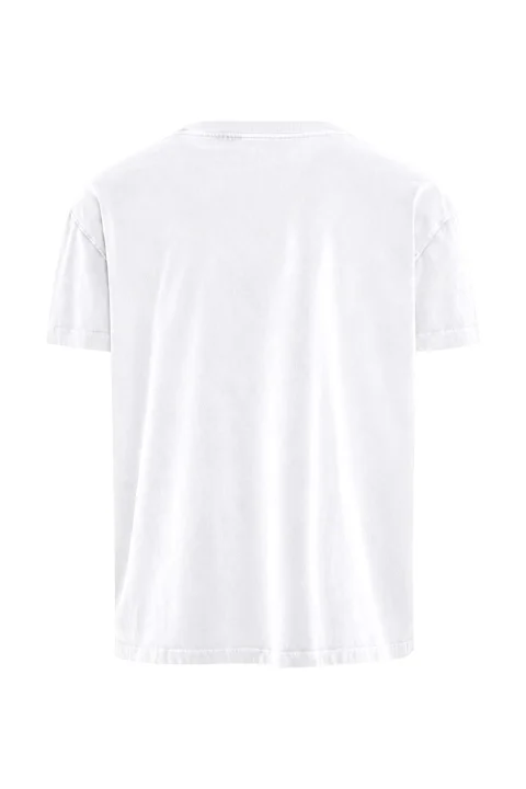 T-Shirt Oversized Brushed DLMT000675 white — снимка 2