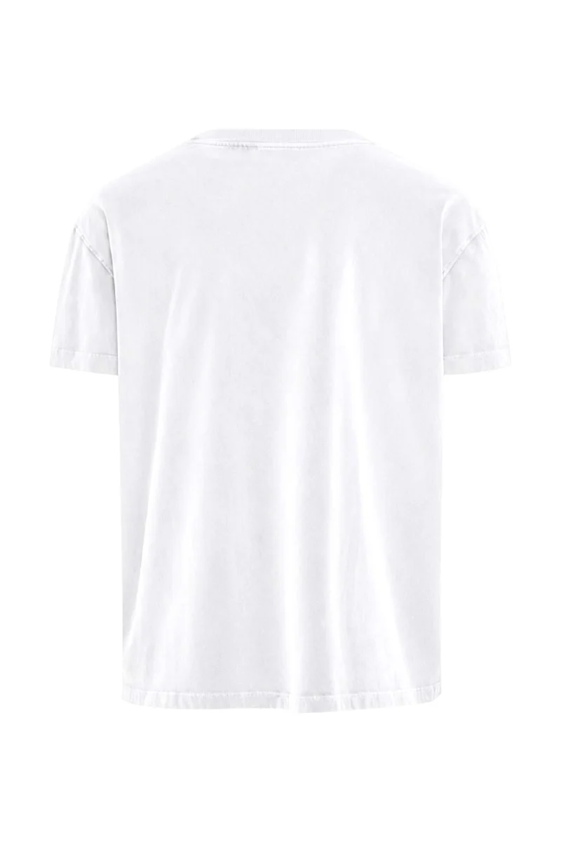 T-Shirt Oversized Brushed DLMT000675 white — снимка 2