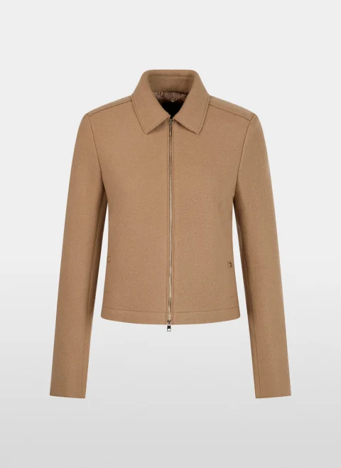 Яке от вълна със скъсена дължина Marc Cain Collections — снимка 7