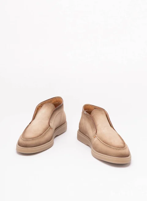 Велурени боти 'Desert' Santoni — снимка 2