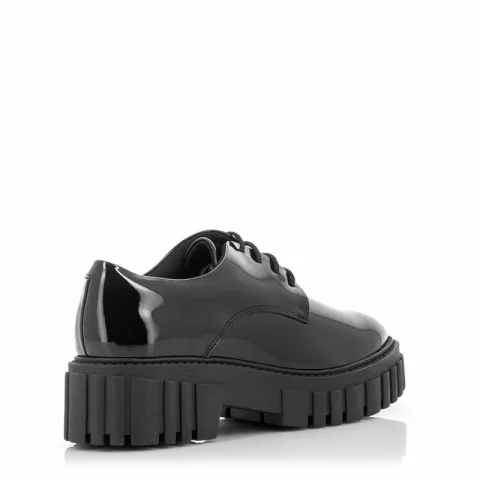 Дамски Ежедневни CLARKS – 26178685 PAGE WALK BLACK — снимка 3