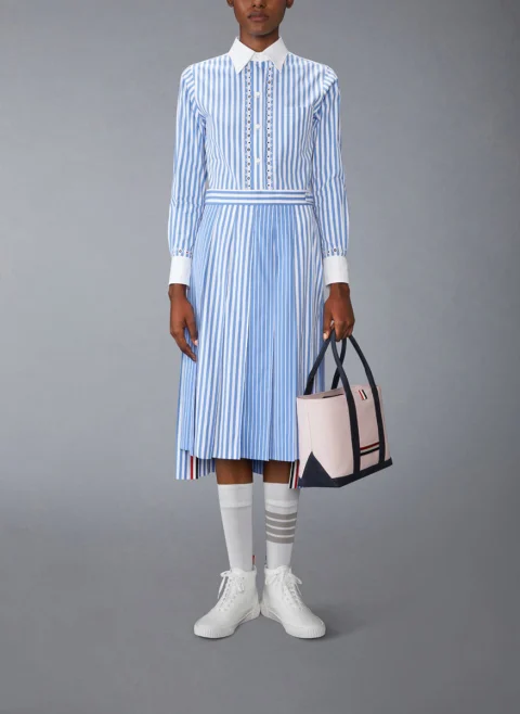 Раирана риза 'Awning' Thom Browne — снимка 4
