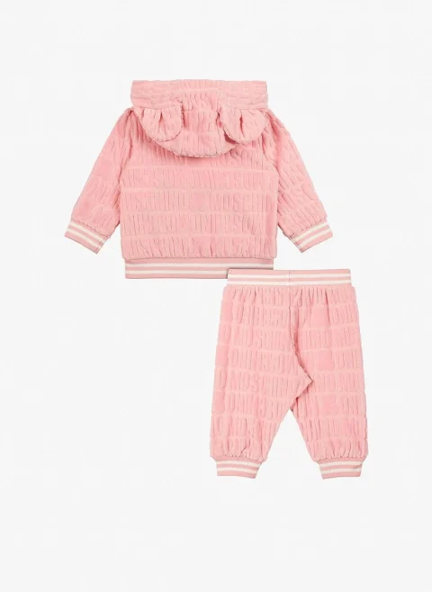 Спортен комплект 'Logo Chenille' Moschino Kids — снимка 2