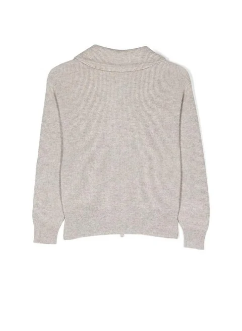 Жилетка 'English Rib' Brunello Cucinelli Kids 8