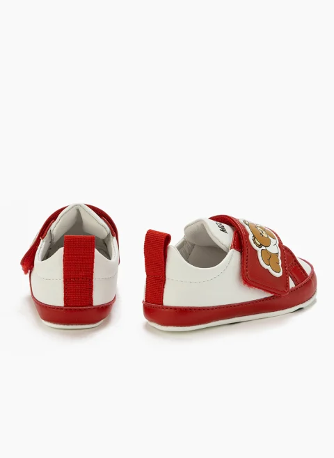 Бебешки буйки с 'Teddy Bear' апликация Moschino Kids — снимка 3