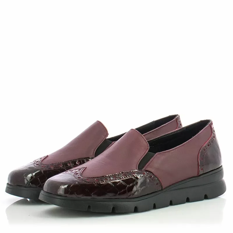 Дамски Ежедневни VERONELLA – 045-5746 BORDO — снимка 2