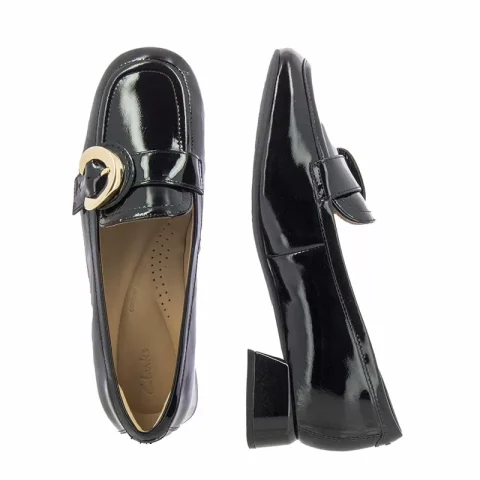Токчета CLARKS – 26174716 DAISS30 TRIM BLACK — снимка 4