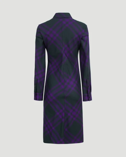 Wool Check Dress — снимка 2