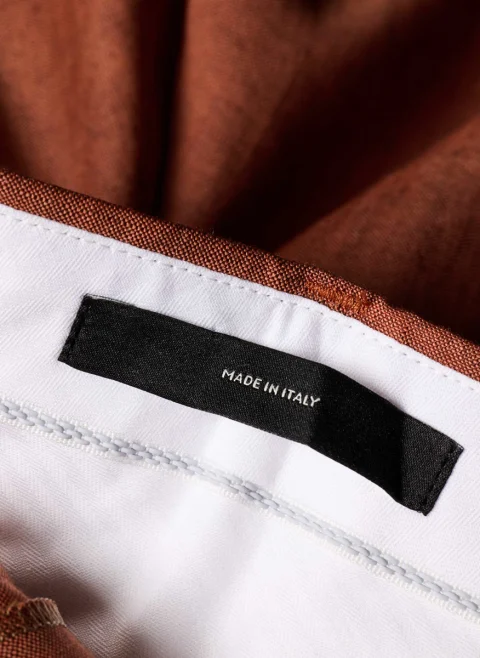 Панталон от лен и вълна Paul Smith — снимка 5