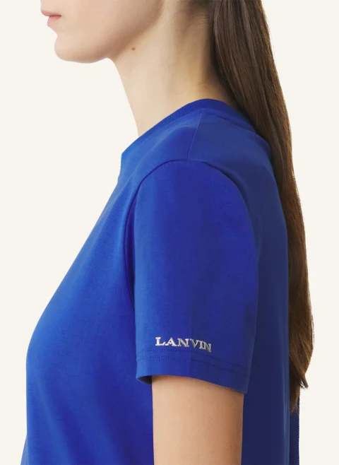 Тишърт с панделка Lanvin — снимка 4