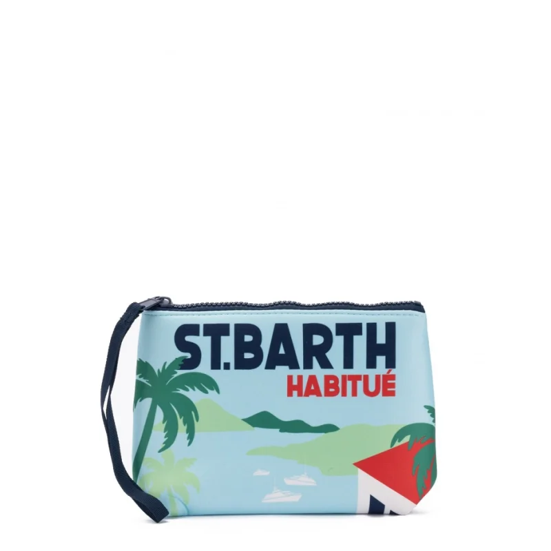 Чантичка с принт Habitué Aline SAINT BARTH
