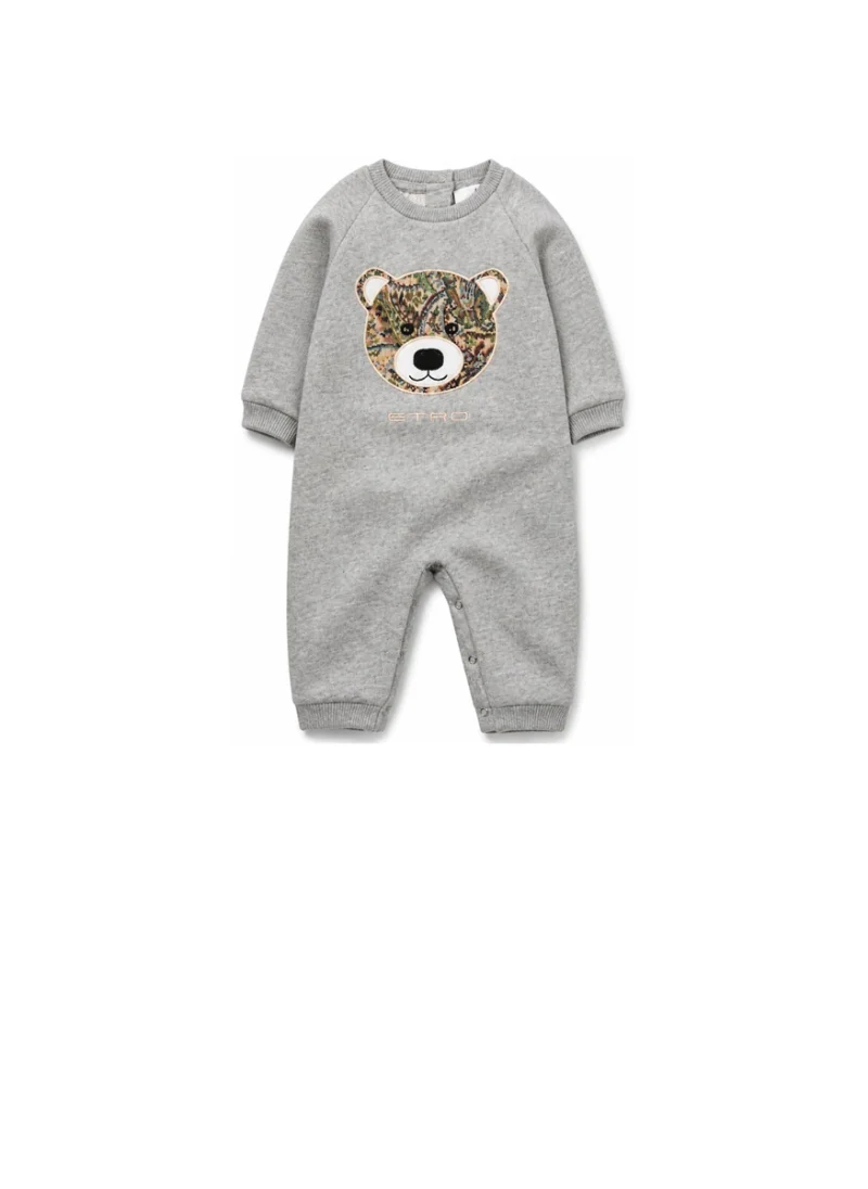Гащеризон с бродерия 'Bear' Etro Kids