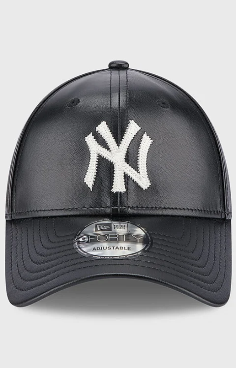 Кожена шапка NEW YORK YANKEES