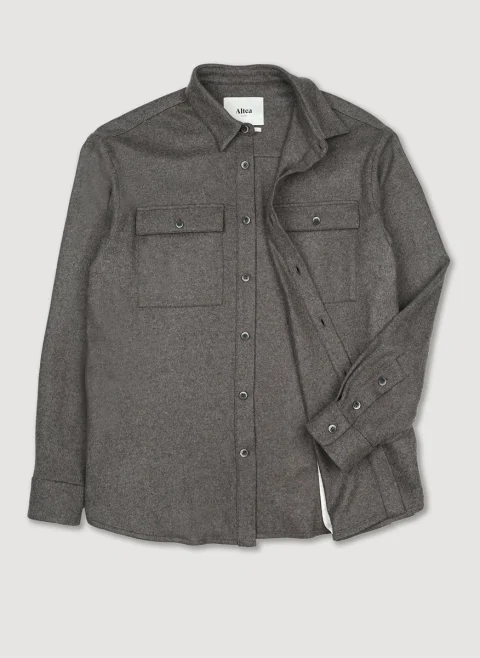 Риза от кашмир 'Overshirt' Altea — снимка 2