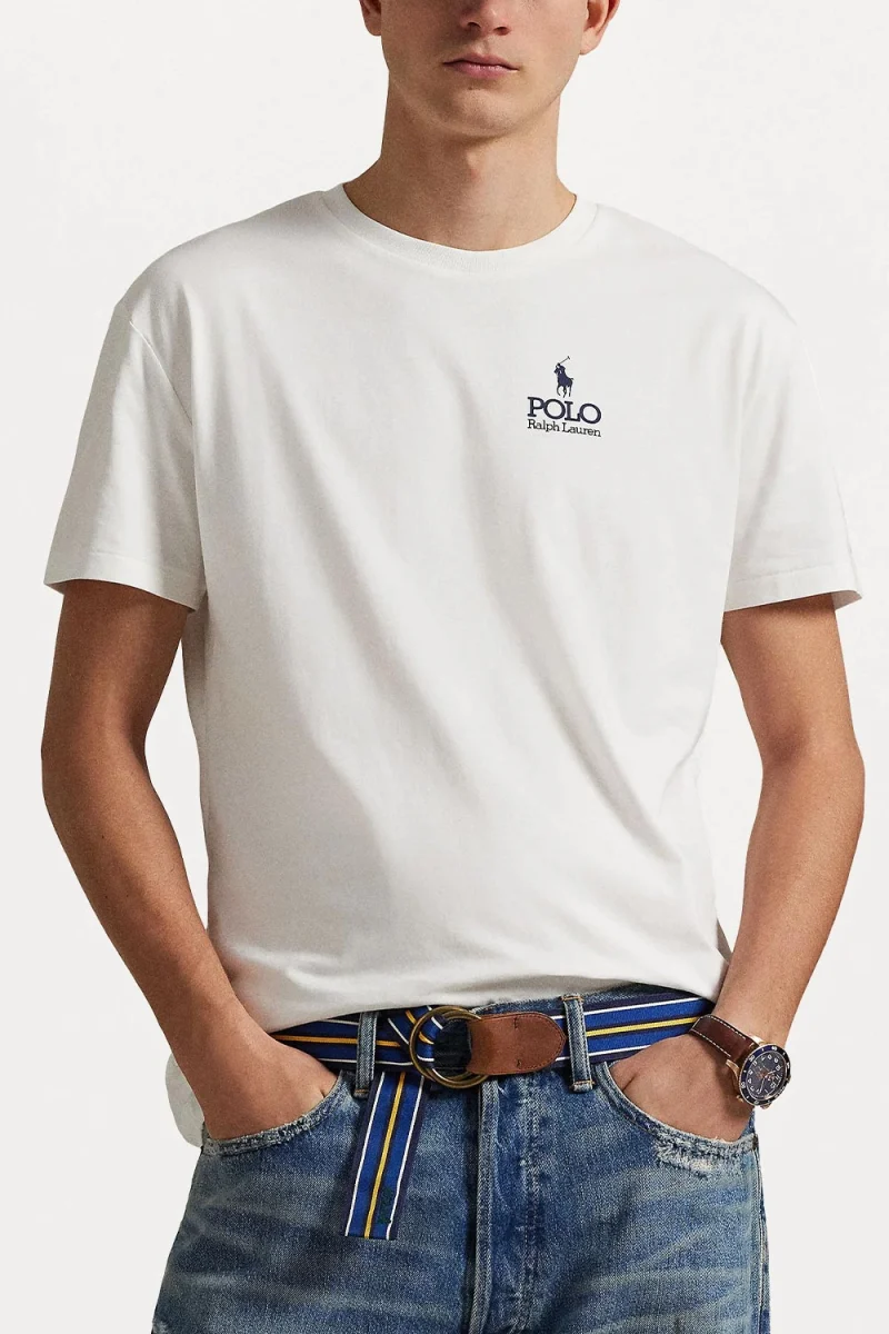 T-Shirt Jersey-Ssl 710981136013 100 white — снимка 2