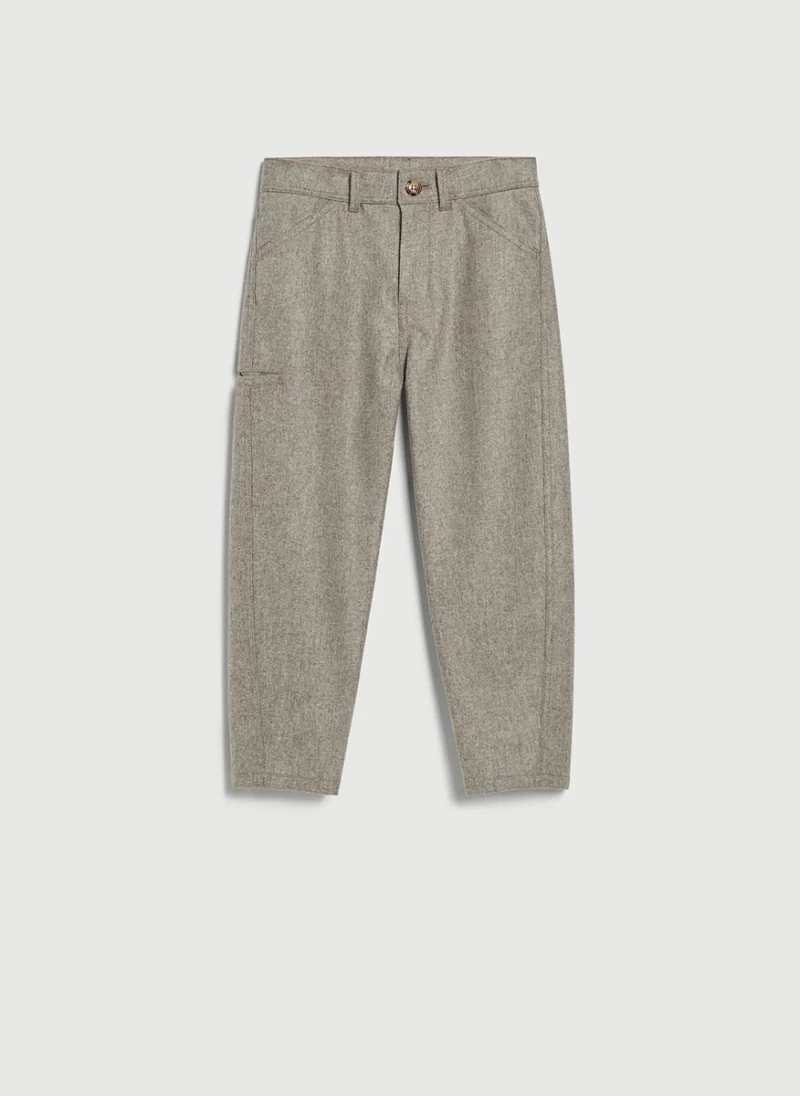 Панталон от вълна 'Functional look' Brunello Cucinelli Kids 8 — снимка 6