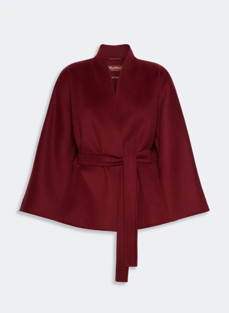 Палто от фина вълна и коприна Max Mara Studio Mstforte