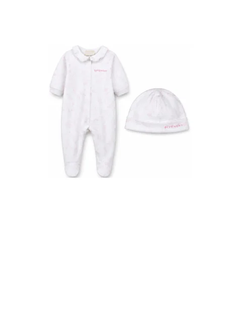 Комплект за бебета с принт Givenchy Kids