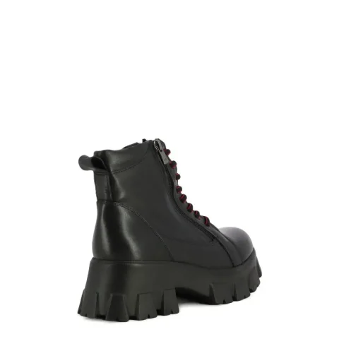 Дамски Равни Боти CARLO FABIANI – 20EF126-08 BLACK / COMBI — снимка 2