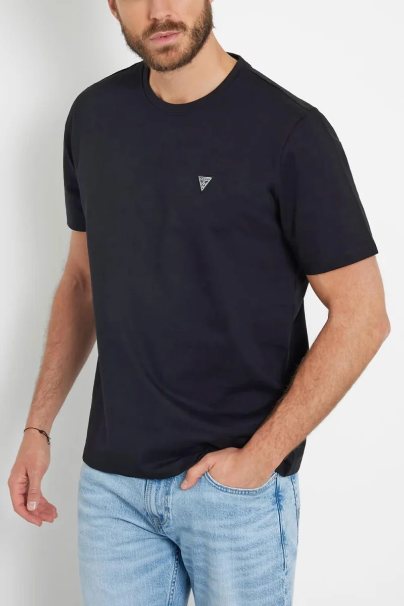 T-Shirt Ss Cn Patch M4YI0AKCCM1 jblk jet black a996 — снимка 2