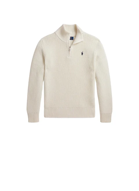 Пуловер с лого бродерия Ralph Lauren Kids 7-14