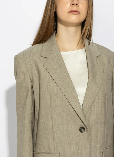 Сако от фина вълна Weekend Max Mara Wkdattila — снимка 4