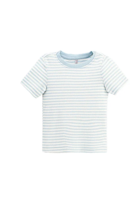 Детски Top Komjosse S/S O-Neck Top Jrs 15253850 14-4115 tcx cashmere blue