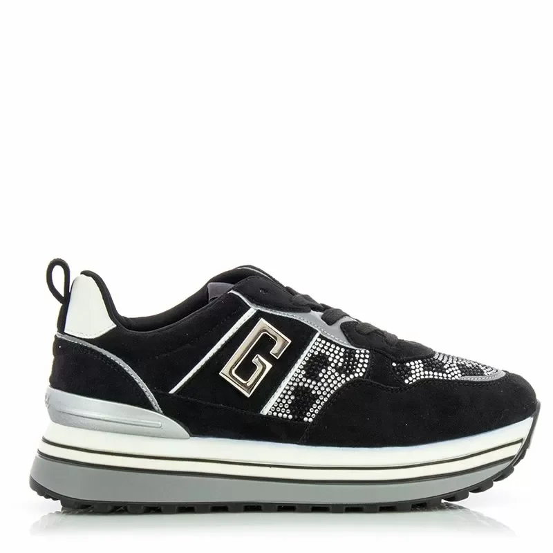 Дамски Сникърс Gold&Gold – GB143 -NERO