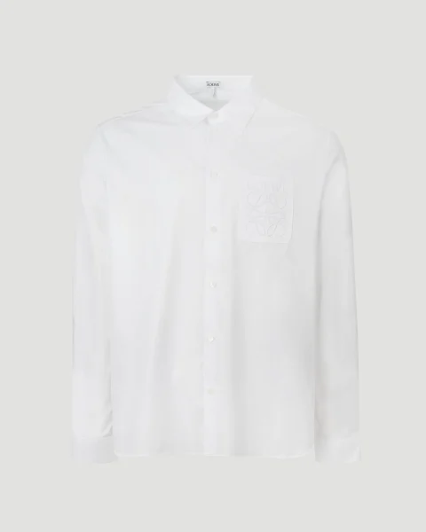 Cotton Shirt in White