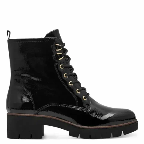 Дамски Кубинки TAMARIS – 1-25297-41-018 BLACK PATENT