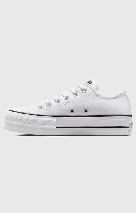 Спортни обувки CHUCK TAYLOR с платформа и лого — снимка 4