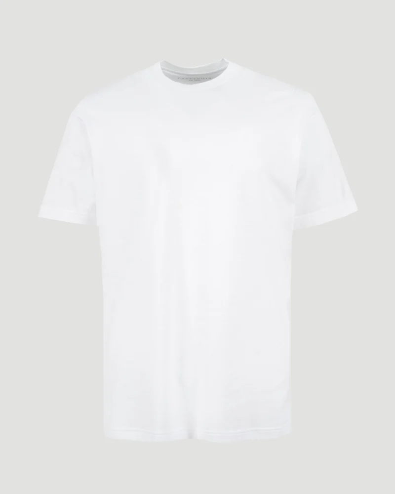 Cotton T-Shirt in White