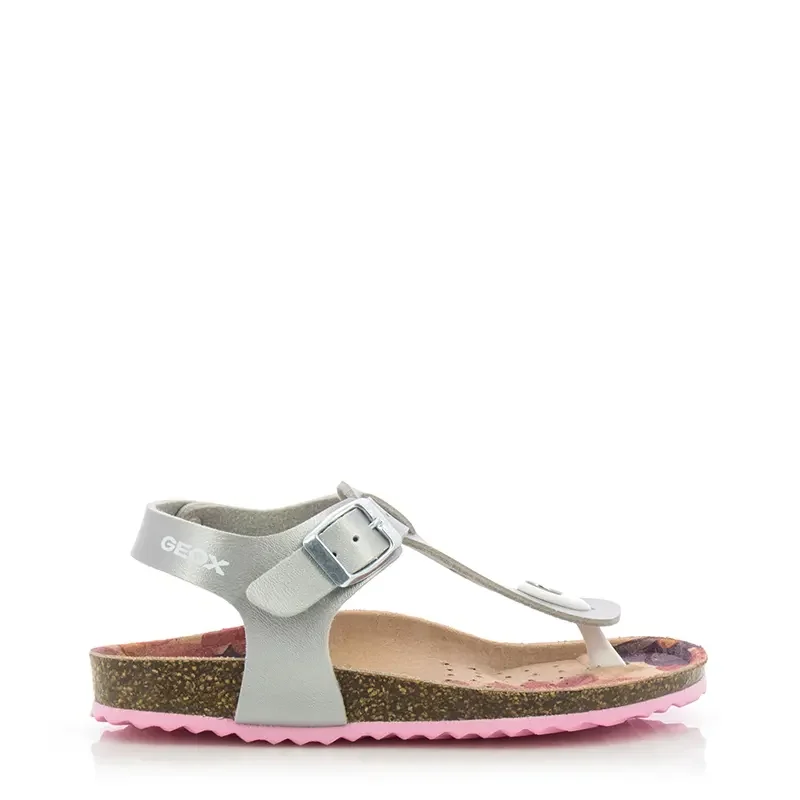Сандали Момичета GEOX – J258MB 000NF J ADRIEL GIRL SILVER_1