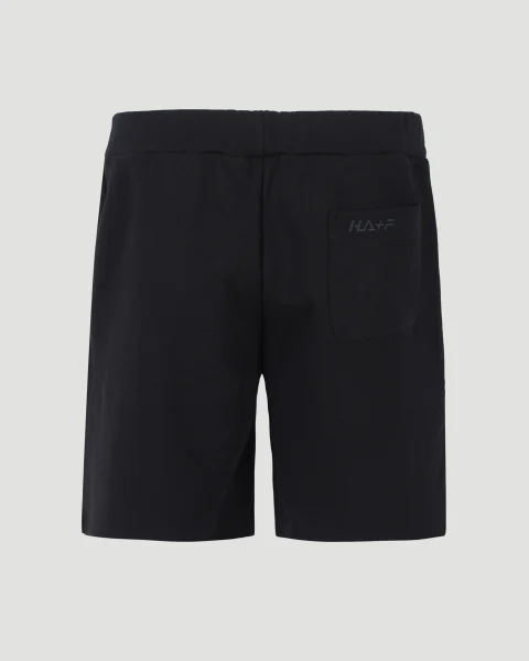 Cotton Shorts in Black — снимка 2