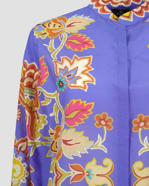 Cotton and Silk Shirt — снимка 2